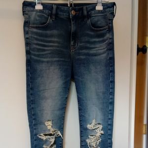 American Eagle Distressed Jeggings